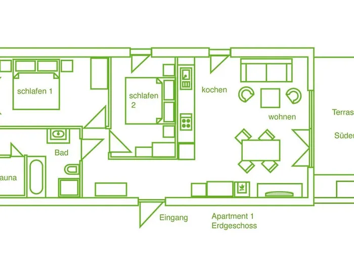 Apartmán Beim Windmueller App 1,7-10 Koserow