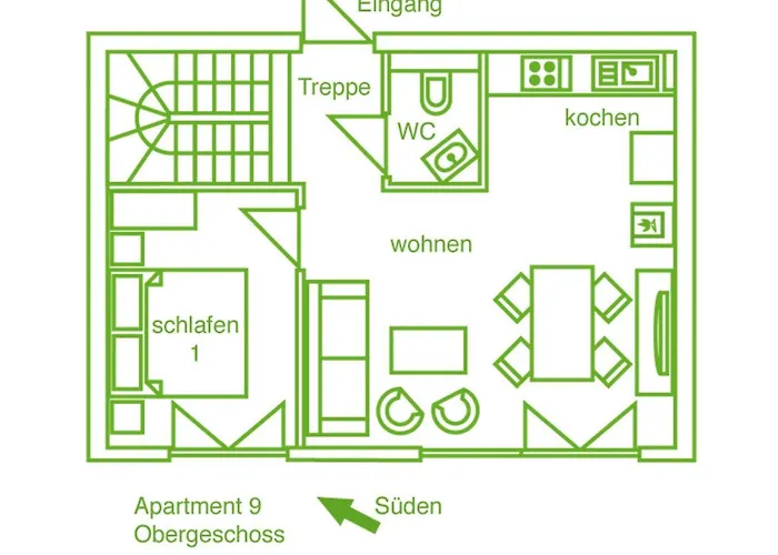 Apartmán Beim Windmueller App 1,7-10