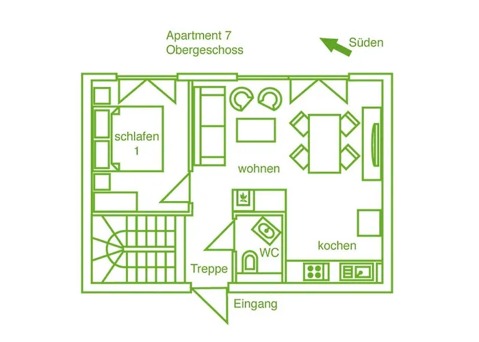 Apartmán Beim Windmueller App 1,7-10 Koserow